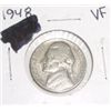 Image 1 : 1948 Jeffereson Nickel *VERY FINE GRADE*!!