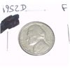 1952-D Jeffereson Nickel *FINE GRADE*!!