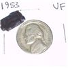 1953 Jeffereson Nickel *VERY FINE GRADE*!!