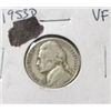 Image 1 : 1953-D Jeffereson Nickel *VERY FINE GRADE*!!