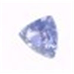 .65 ct Natural Tanzanite Trillion Cut & Faceted!! Tanzanite is only found in Tanzania East Africa an
