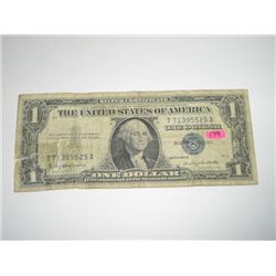 1957 Series B $1 Silver Certificate Serial # T71395525A!!