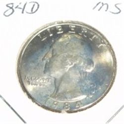 1984-D Quarter *MS HIGH GRADE*!!!