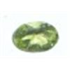 Image 1 : .75 ct Natural Green Peridot Oval Cut & Faceted *BETTER GRADE*!!!