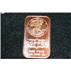 Image 1 : 2011 Copper Ingot, .999 fine 1 oz.