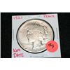 Image 1 : 1921 Peace one dollar, keydate