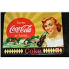 Image 1 : "Serve Coca-Cola at home" Tin place mat