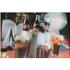 Image 1 : Bottle Coca-Cola w/ice bucket framed picture