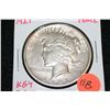 Image 1 : 1921 Peace one dollar, keydate