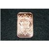 Image 2 : 2012 Copper Ingot, .999 fine 1 oz.