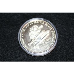 2003 Republic of Liberia $5 coin "Space Shuttle"