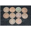 Image 1 : Indian Head penny, various dates & conditions, lot of 10