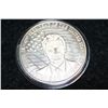 Image 1 : 2000 Republic of Liberia $10 coin, "George W. Bush", COA included