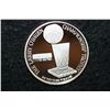Image 2 : Clyde Drexler #22 Houston Rockets, NBA limited edition commerative coin, .999 fine 1 oz. silver, #01