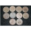 Image 2 : Indian Head penny, various dates & conditions, lot of 10