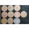 Image 2 : Indian Head penny, various dates & conditions, lot of 10