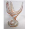 Image 1 : Murano glass free form flower vase