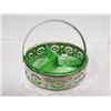 Image 1 : Green number 612 three section candy side
