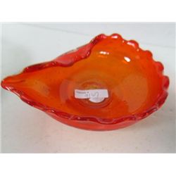 Art glass  dish-7 1/2 inch