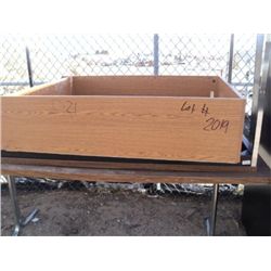 WOOD TABLES/BOOK SHELF ***2 TIMES THE MONEY***