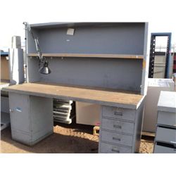 BUTCHER BLOCK WORK BENCH