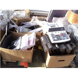 PALLET OF OFFICE SUPPLIES