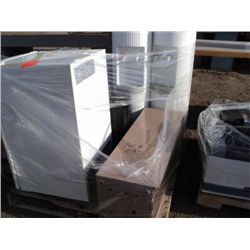 PALLET OF CASES/WATER COOLERS/FRIDGE {print sequence} 50387