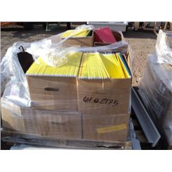 PALLET OF OFFICE SUPPLIES {print sequence} 50422