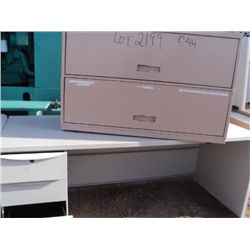 METAL DESK/CABINET ***2 TIMES THE MONEY***