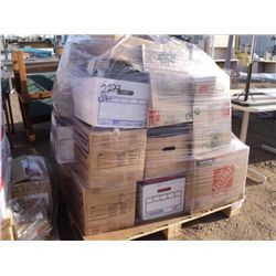 PALLET OF MISCELLANEOUS TONER/BOOKS