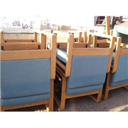 CLOTH LOBBY CHAIRS ***13 TIMES THE MONEY***
