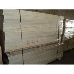 PALLET OF 80" CARVED WOOD DOORS