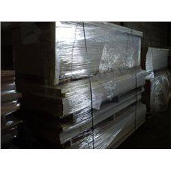 PALLET OF MISCELLANEOUS 80" WOOD DOORS