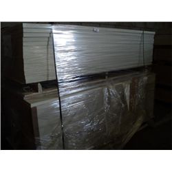 PALLET OF 6-PANEL 80" WOOD DOORS