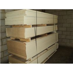 PALLET OF 6-PANEL 80" WOOD DOORS