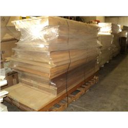 PALLET OF MISCELLANEOUS WOOD DOORS W/ FRAMES