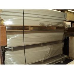 PALLET OF MISCELLANEOUS 80" WOOD DOORS