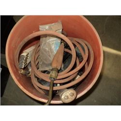 BUCKET W/ TORCH PARTS
