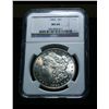 Image 1 : NGC 1883-p Morgan Dollar Graded Choice Uncirculated ms64  NGC