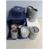 Image 1 : Misc lot of Swarovski boxes in silver and blue