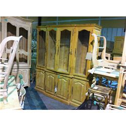 LOUIS XV PINE BIBLIOTHEQUE