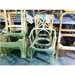 SWEDISH FAN BACK ARMCHAIR