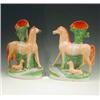 A pair of mid 19th century Staffordshire s...