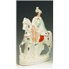Image 1 : A Victorian Staffordshire equestrian figur...