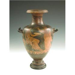 An early 19th century 'Red Figure' ewer wi...