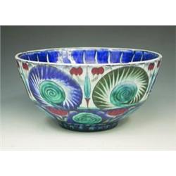 A William De Morgan, Fulham bowl painted b...