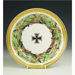 An early 20th century Berlin plate central...