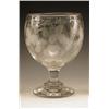 Image 1 : A 19th century footed bowl of rummer shape...