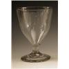 Image 1 : An early 19th century rummer, a ring knop ...