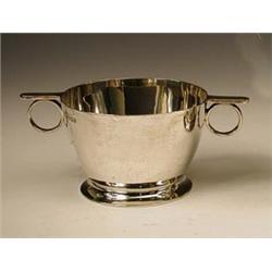 A silver sugar bowl by Lee & Wigful, Sheff...